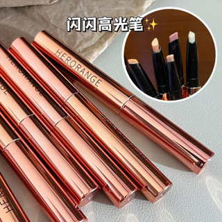 قلم سایه چشم استیکی شاین پیچی HERORANGE طرح اشکی